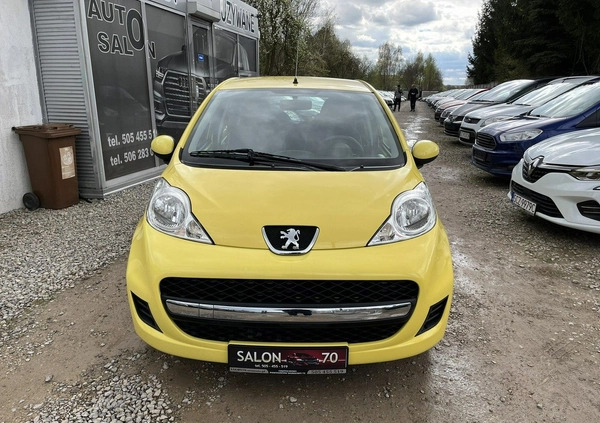 Peugeot 107 cena 10300 przebieg: 95000, rok produkcji 2009 z Reda małe 277
